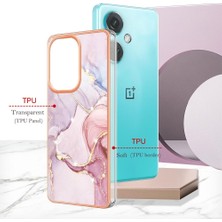 SZY Mall Oneplus Nord Ce 3 Için Kılıf Mermer Desen Koruma Yumuşak Tampon Ince Tpu (Yurt Dışından)