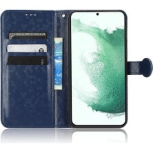 SZY Mall Samsung Galaxy S21 5g Için Kılıf Deri Cüzdan Kapak Geometrik Desen (Yurt Dışından)