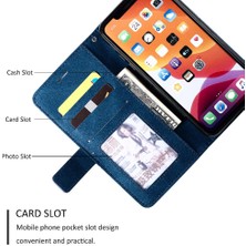 SZY Mall IPhone 11 Için Kılıf Cüzdan Flip Folio Kart Tutucu Kickstand Manyetik Pu (Yurt Dışından)