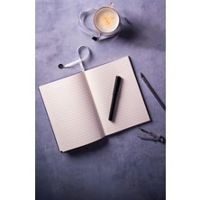 Victoria's Journals Smyth Classic Esnek Kapak Çizgili Defter, 14.8X21 cm -Lila