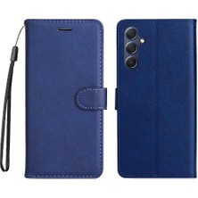 SZY Mall Kart Yuvası ile Samsung Galaxy M54 Için Flip Case Klasik Düz Renk Yüksek (Yurt Dışından)