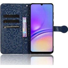 SZY Mall Samsung Galaxy A05 4g Için Kılıf Deri Cüzdan Kapak Geometrik Desen (Yurt Dışından)