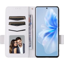 SZY Mall Vivo V30 Cüzdan Manyetik Yan Toka Pu Deri Kart Yuvaları Tutucu Için Kılıf (Yurt Dışından)