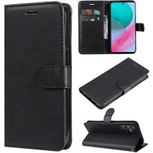 SZY Mall Kart Yuvası ile Samsung Galaxy M54 Için Flip Case Klasik Düz Renk Yüksek (Yurt Dışından)