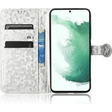 SZY Mall Samsung Galaxy S22 5g Manyetik Toka Deri Cüzdan Kapak (Yurt Dışından)