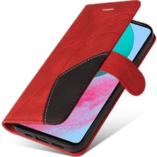 SZY Mall Samsung Galaxy M54 Kickstand Koruyucu Pu Deri Flip Folio Için Kılıf (Yurt Dışından)