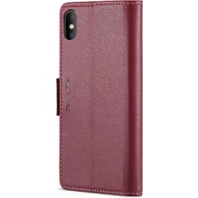 SZY Mall IPhone Xs Max Cüzdan Durumda Anti Dolandırıcılık Kart Yuvası Kickstand (Yurt Dışından)