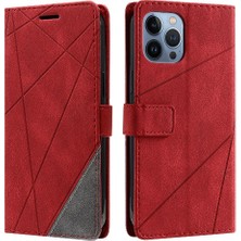 SZY Mall IPhone 14 Için Kılıf Pro Cüzdan Flip Folio Pu Deri Darbeye Kart Tutucu (Yurt Dışından)