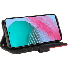 SZY Mall Samsung Galaxy M54 Kickstand Koruyucu Pu Deri Flip Folio Için Kılıf (Yurt Dışından)