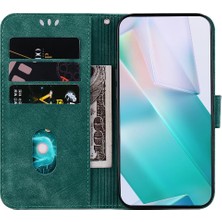 SZY Mall Infinix Sıcak 40 Pro Flip Folio Kabartmalı Sevimli Kaplan Tutucu Kapak Için Kılıf (Yurt Dışından)