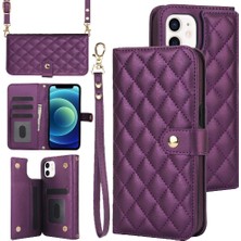 BDT Market Iphone 12/12 Pro Standı Fonksiyonu Crossbody Tarzı 5 Kart Yuvaları ile (Yurt Dışından)