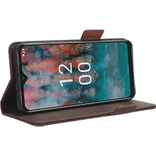 BDT Market Nokia C12/C12 PRO/C12 Artı Koruyucu Kapak Deri Folyo Flip Case (Yurt Dışından)