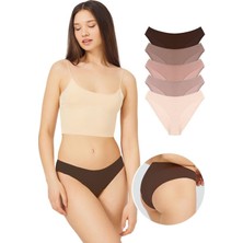 COTTONHILL Pamuklu Kadın Bikini Külot 5'li Paket