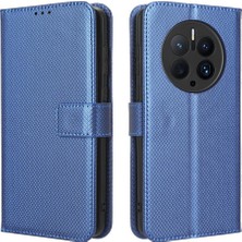 BDT Market Huawei Mate 50 Pro Için Kılıf Kart Tutucu Kapak Kickstand Manyetik Cüzdan (Yurt Dışından)