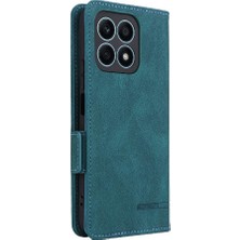 BDT Market Kart Tutucu Kickstand ile Onur X8A Deri Folio Flip Case Için Kılıf (Yurt Dışından)