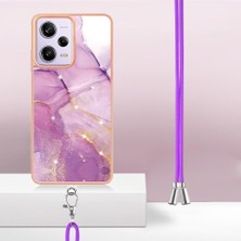 BDT Market Xiaomi Redmi Için Not 12 Pro 5g Tampon Anti-Çizik Yumuşak Mermer Kayış (Yurt Dışından)