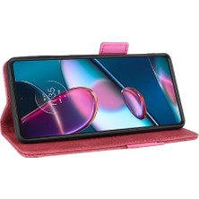 BDT Market Motorola Moto Kenar 30PRO Için Kılıf Kart Tutucu Kickstand Tam Folio (Yurt Dışından)