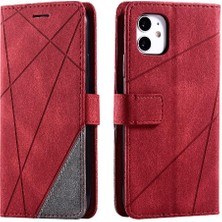 BDT Market IPhone 11 Için Kılıf Cüzdan Flip Folio Kart Tutucu Kickstand Manyetik Pu (Yurt Dışından)