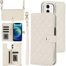 BDT Market Iphone 12/12 Pro Standı Fonksiyonu Crossbody Tarzı 5 Kart Yuvaları ile (Yurt Dışından)