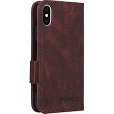 BDT Market Kart Tutucu ile iphone X/xs Için Kılıf Kickstand Deri Folio Flip Case (Yurt Dışından)