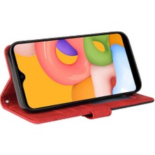 BDT Market Kart Yuvası Standı ile Samsung Galaxy A01 Için Kılıf Pu Deri Flip Folio (Yurt Dışından)