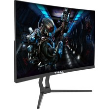 Thull Vision 23,6'' 1ms 200Hz Freesync Fhd LED (Hdmı+Dp) Va Frameless Curved Gaming Monitör TG-VSN236C-200