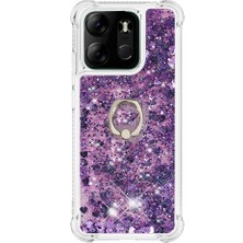 Teleplus Tecno Spark Go 2023 Kılıf Sulu Yüzüklü Standlı Milce Kapak