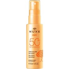 Nuxe Sun Güneş Koruyucu Yüz ve Vücut Spreyi Spf 50 50 ml