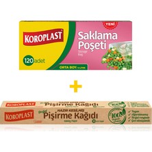 Koroplast Korolast Saklama POŞ.ORTA120LI Eko+Hazır Kes.piş.kağ. 10LU