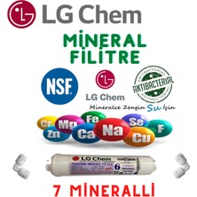 Lg Chem 7 Filitre 14 Aşama Gümüş Iyonlu Mineralli Alkalili Kapalı Kasa Su Arıtma Cihazı Filitre Seti