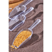 Kitchen Line 6 Adet Baharat Kaşığı - Şeker Reçel Baharatlık Kaşığı Şeffaf Küçük Boy