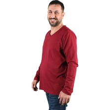 Balins Erkek Süprem V Yaka Uzun Kollu Tişört