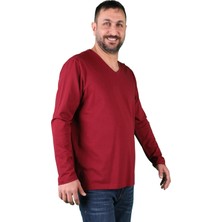 Balins Erkek Süprem V Yaka Uzun Kollu Tişört