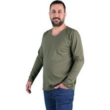 Balins Erkek Süprem V Yaka Uzun Kollu Tişört