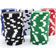 Otantik Poker Chips 100'LÜ Poker Çipi