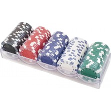 Otantik Poker Chips 100'LÜ Poker Çipi