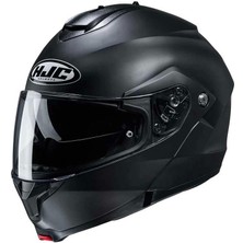 Hjc Kask Hjc C91N Semı Flat Mat Siya