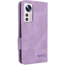 MY Boutique1 Xiaomi 12 5g Kart Ekleme Deri Folio Flip Case Koruyucu Kılıf (Yurt Dışından)