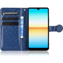 MY Boutique1 Sony Xperia Ace Iii Için Kılıf Manyetik Toka Deri Cüzdan Kapak Desen (Yurt Dışından)