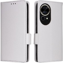 MY Boutique1 Huawei Nova 12 Pro Cüzdan Manyetik Pu Deri Kart Yuvaları Tutucu (Yurt Dışından)