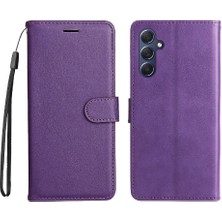 MY Boutique1 Kart Yuvası ile Samsung Galaxy M54 Için Flip Case Klasik Düz Renk Yüksek (Yurt Dışından)