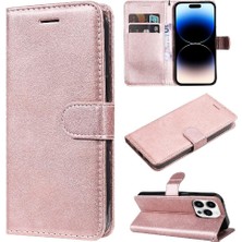 SZY Market Iphone 15 Pro Için Flip Case Yüksek Kaliteli Deri Iş Cüzdan Telefon (Yurt Dışından)