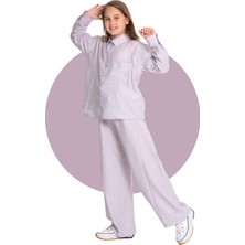LuiKids Kız Çocuk Oversize Rahat Kesim Gömlek ve Pantolon Takım