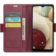 SZY Market Samsung Galaxy A12 5g Için Caseme Durumda Cüzdan Kılıf Darbeye Vaka Anti (Yurt Dışından)