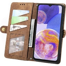 SZY Market Samsung Galaxy A23 5g Için Flip Case Basit Iş Darbeye Deri (Yurt Dışından)