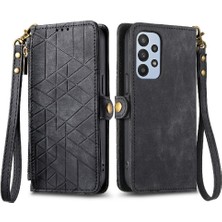 SZY Market Samsung Galaxy A23 5g Için Flip Case Basit Iş Darbeye Deri (Yurt Dışından)