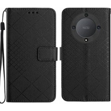 SZY Market Onur X9B Için Flip Case/sihirli 6 Lite Kart Yuvası Standı Elmas Kabartmalı Pu (Yurt Dışından)