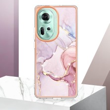 SZY Market Oppo Oppo 11 Için Kılıf 5g Yumuşak Tampon Ince Tpu Koruma Mermer Desen (Yurt Dışından)