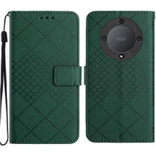 SZY Market Onur Için Flip Case X9A 5g/sihirli 5 Lite Kart Yuvası Standı ile El Kayışı Pu (Yurt Dışından)