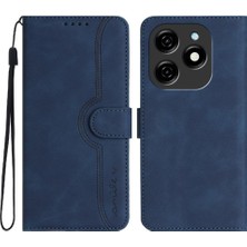 SZY Market Tecno Spark 20 Case Dahili Mıknatıs Kapak Cüzdan Premium Pu ile Uyumlu (Yurt Dışından)